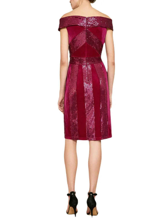 Vestido corto de hombros descubiertos - Escorpio Boutique