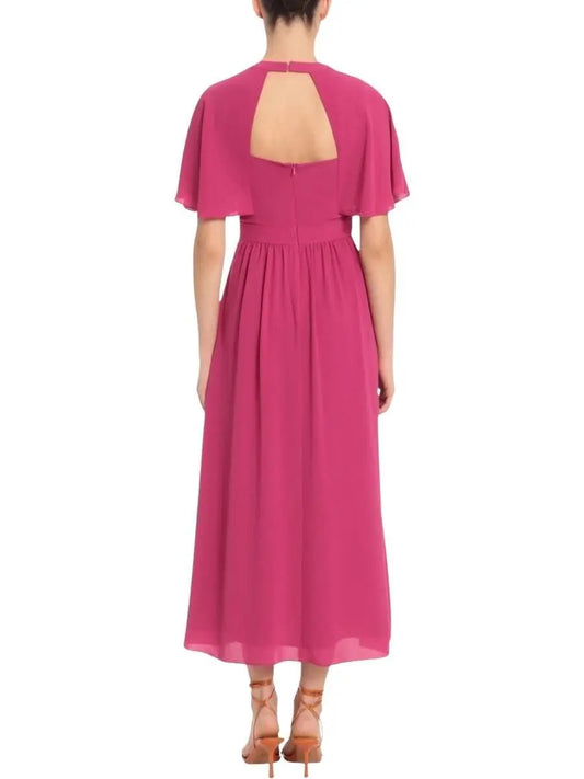 Maxi vestido con manga campana. - Escorpio Boutique