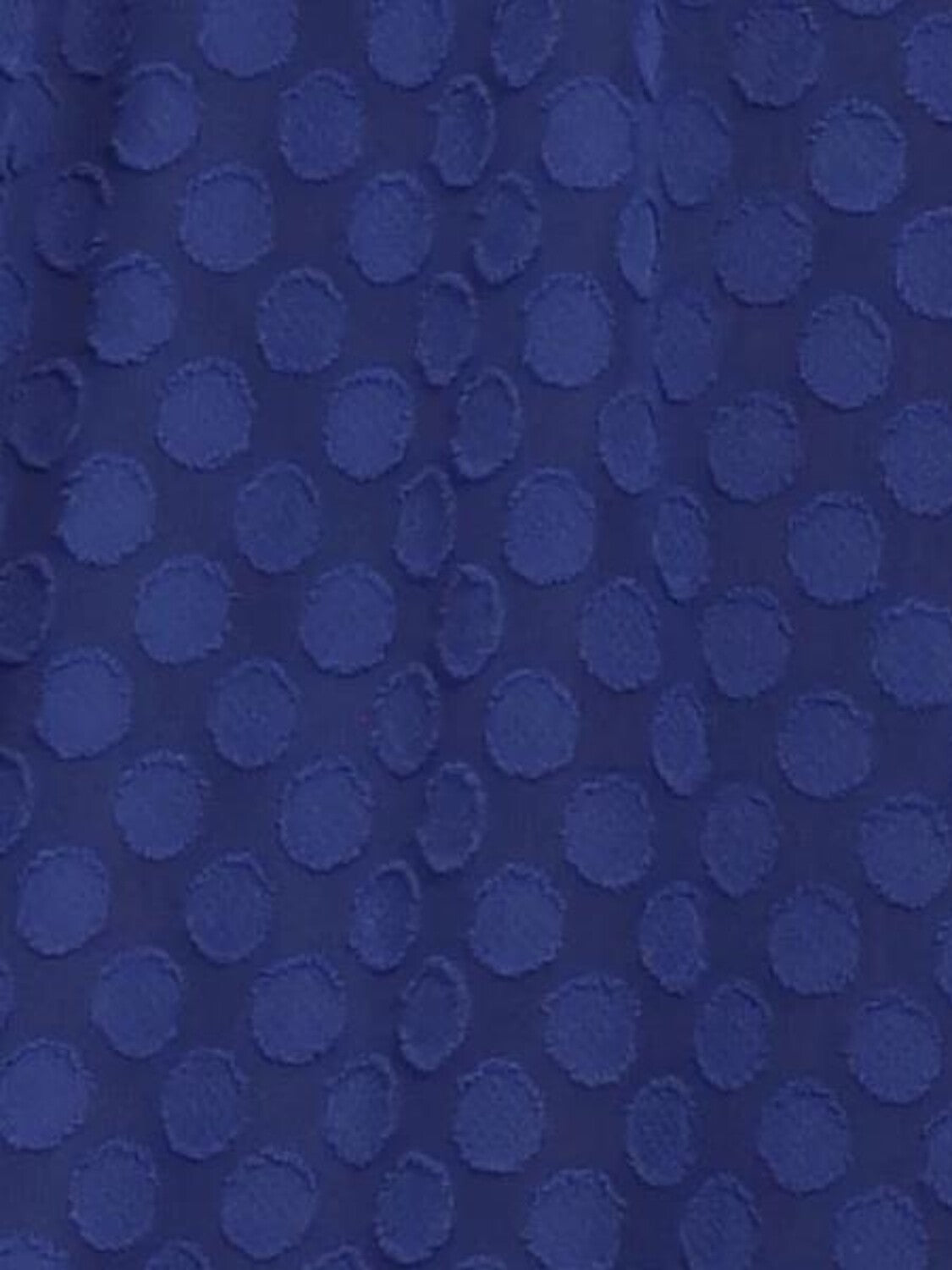 Vestido Midi de manga corta con lunares.