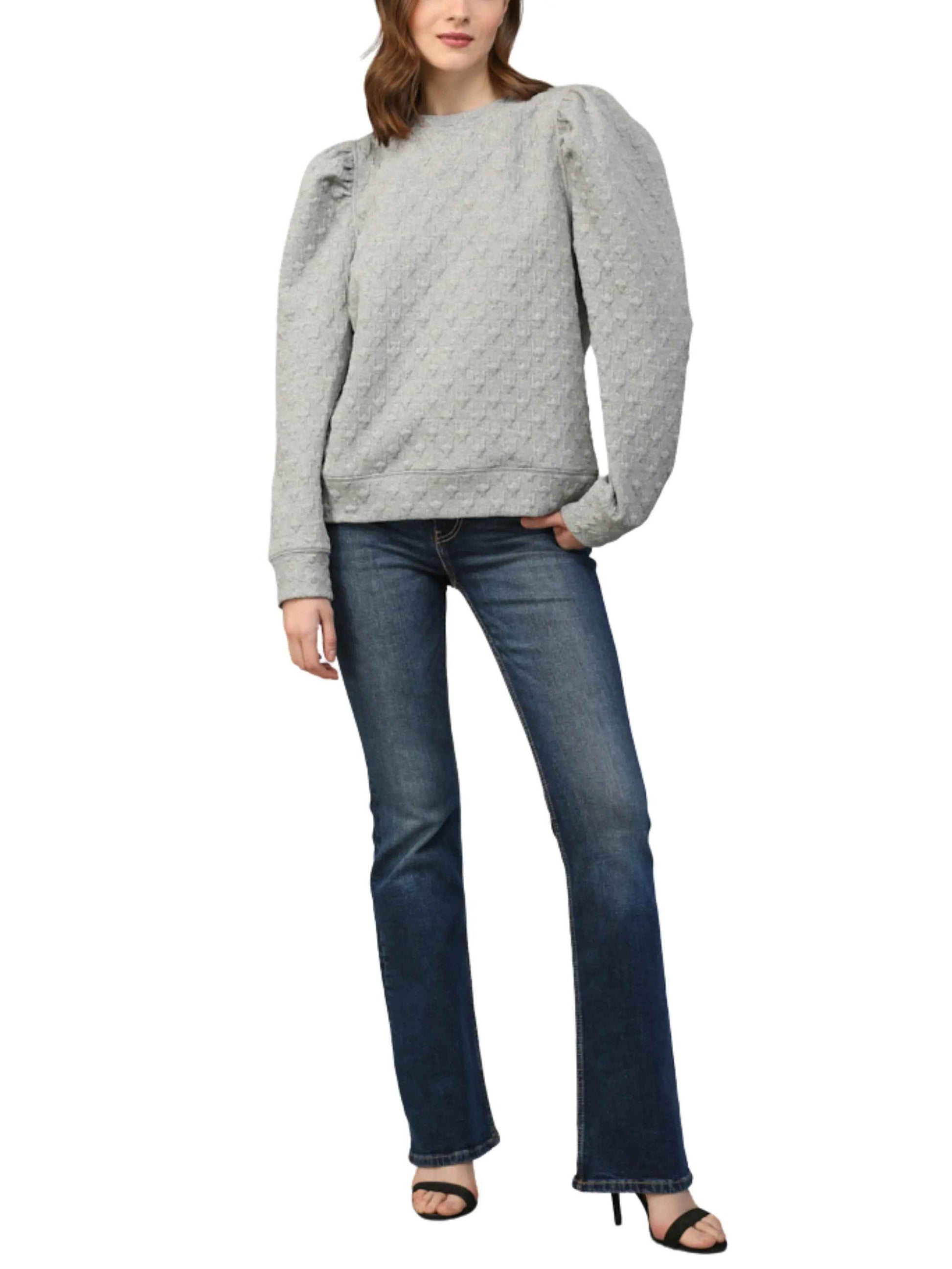 Sudadera bordado pata de gallo - Escorpio Boutique