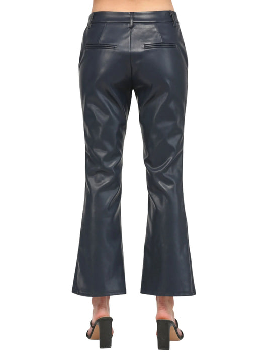 Pantalón en piel vegana - Escorpio Boutique