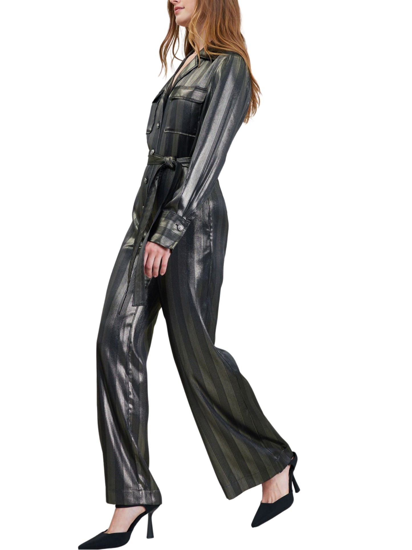 Jumpsuit de manga larga