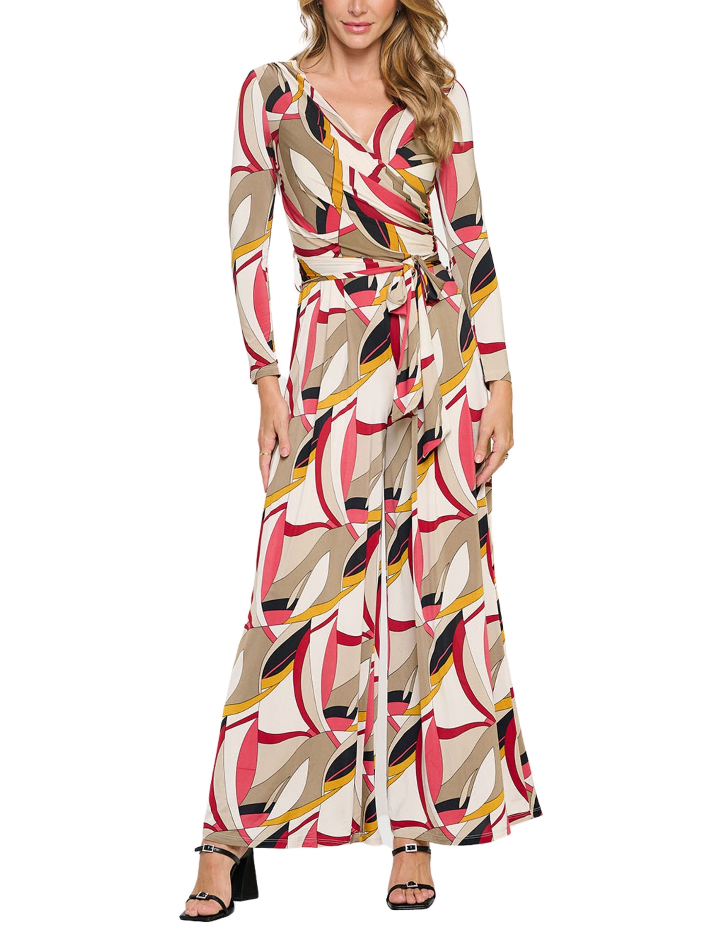 Jumpsuit en jersey de manga larga