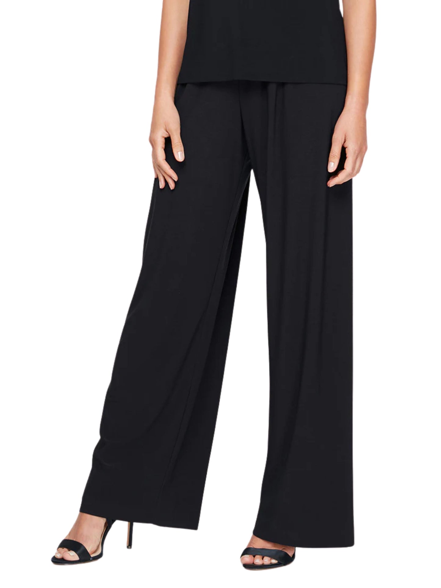 Pantalón recto en Jersey.