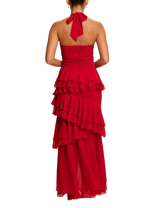 Maxi Vestido halter - Escorpio Boutique