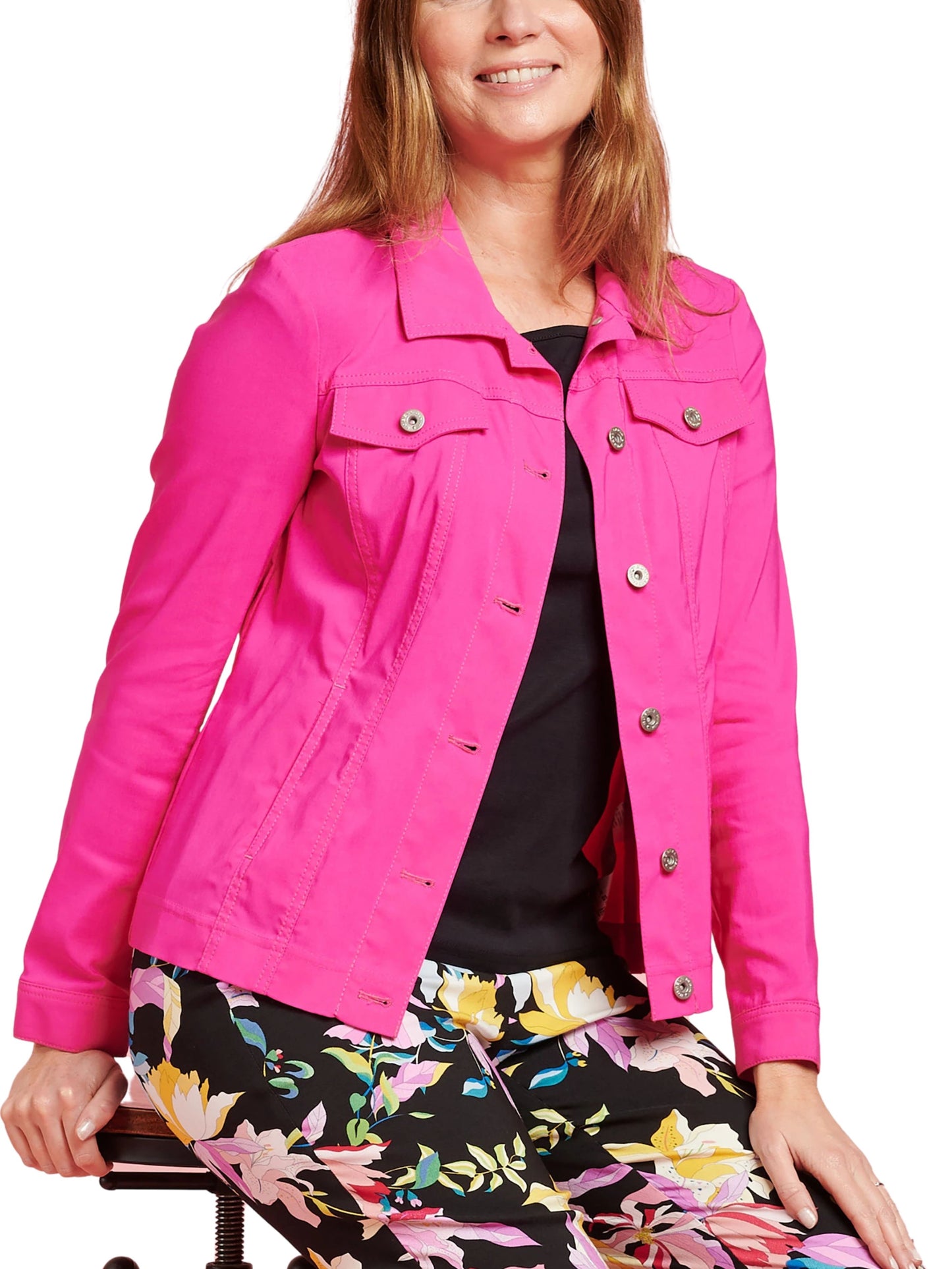 Chaqueta tipo denim