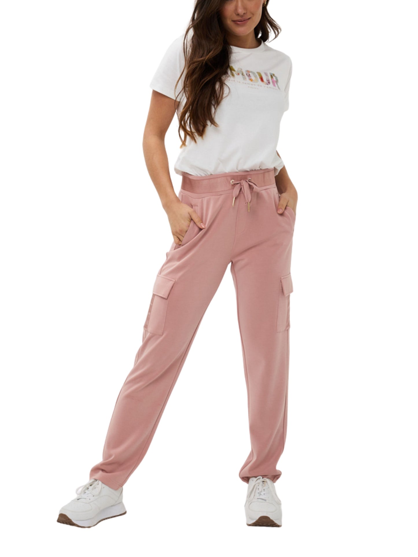 Pantalón tipo cargo en modal