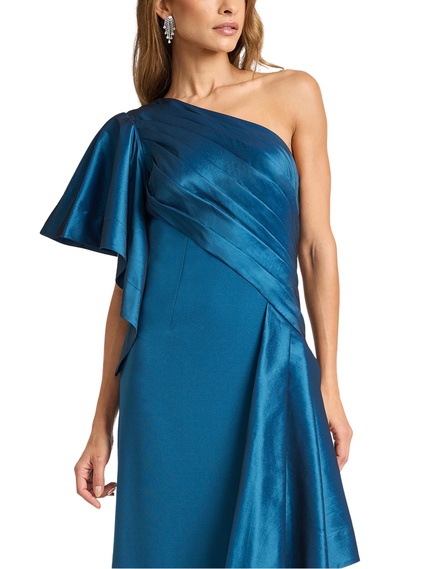 Escorpio Boutique - Vestido Largo Un Hombro Tadashi Shoji