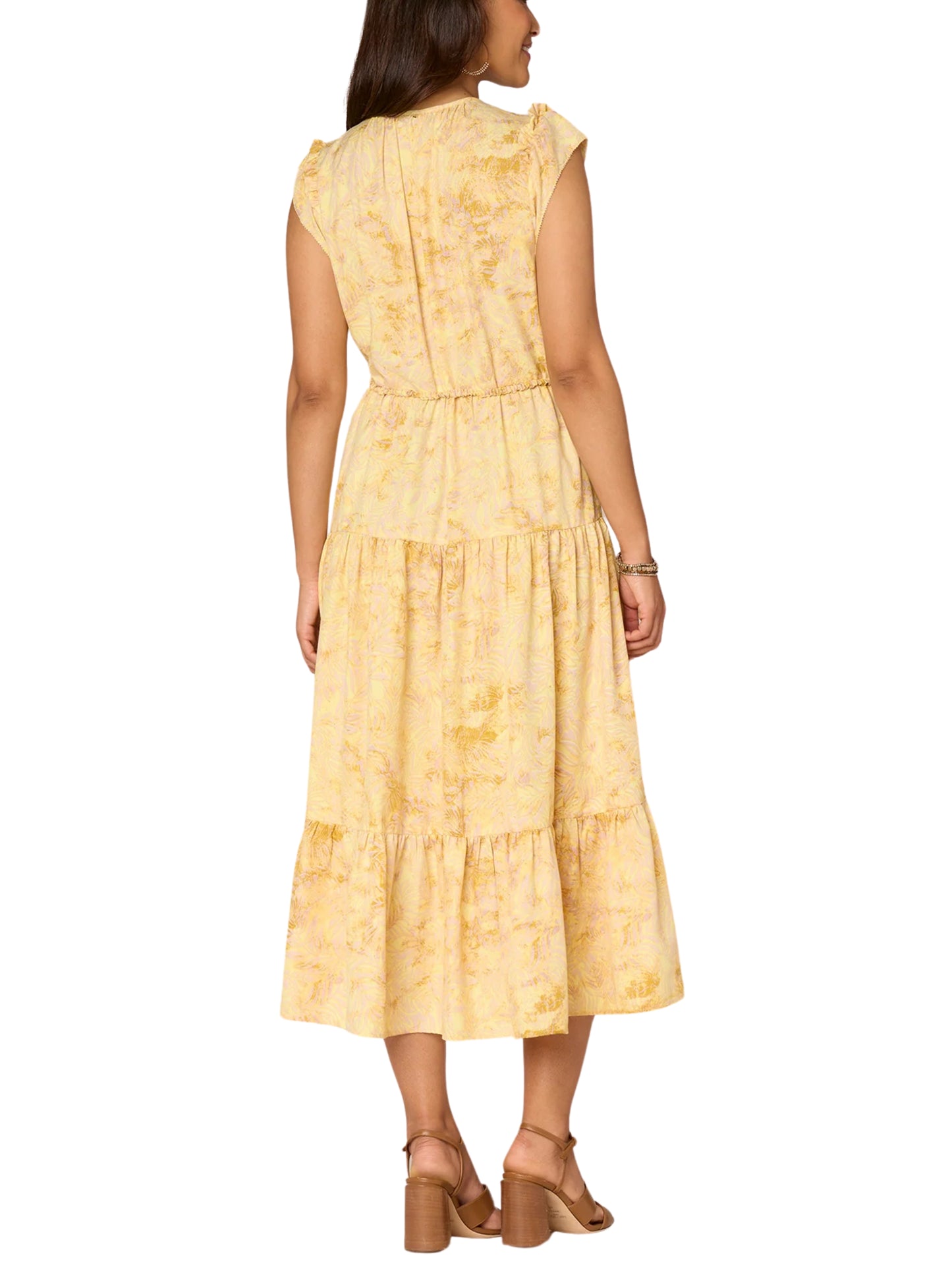 Vestido Midi manga corta