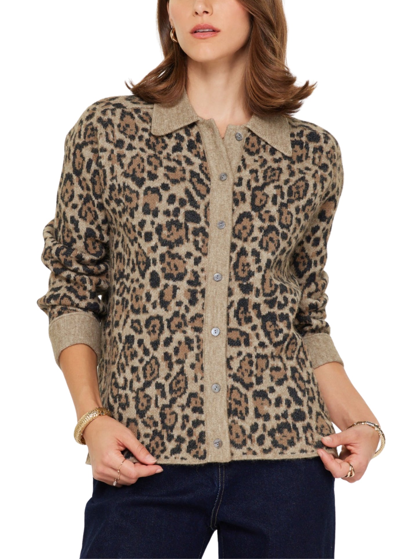Sweater en Animal Print - Escorpio Boutique
