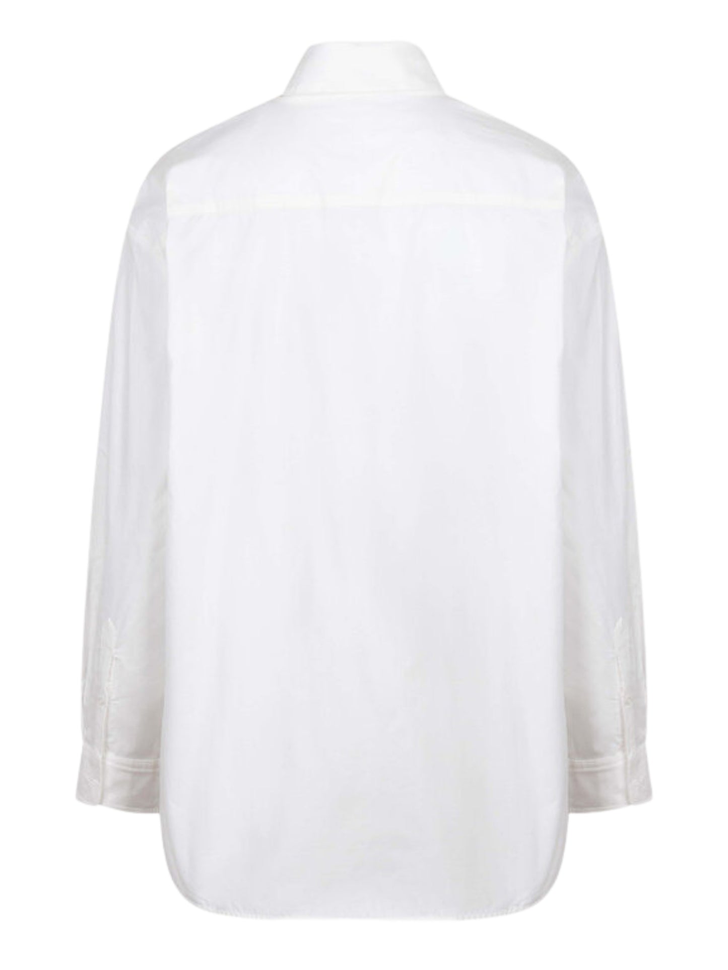 Blusa de manga larga en algodón de ojillos.