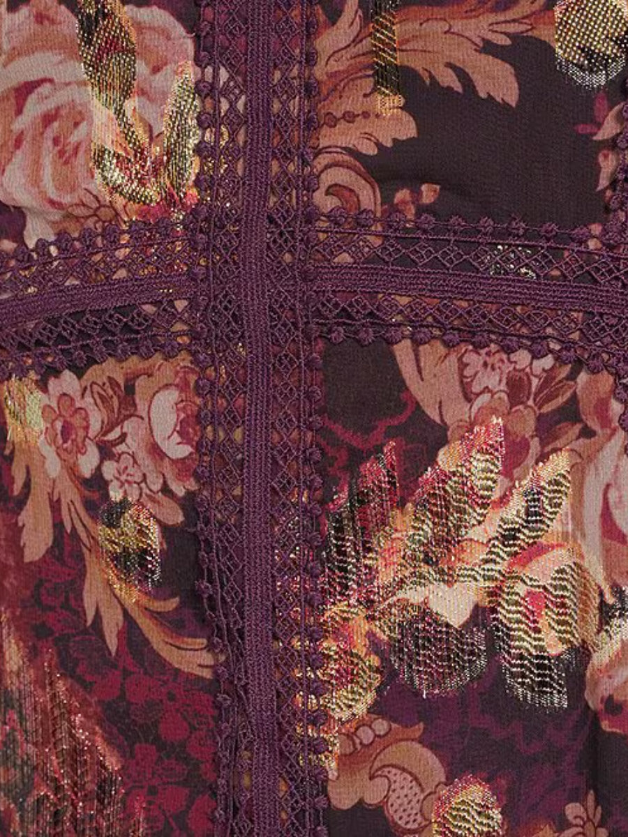 Vestido Corto Metalico - Escorpio Boutique