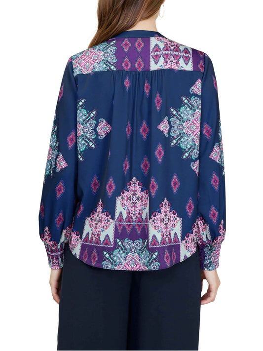 Blusa de manga larga multi color - Escorpio Boutique