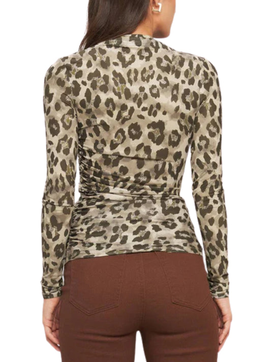 Blusa de Manga Largra en Animal Print - Escorpio Boutique