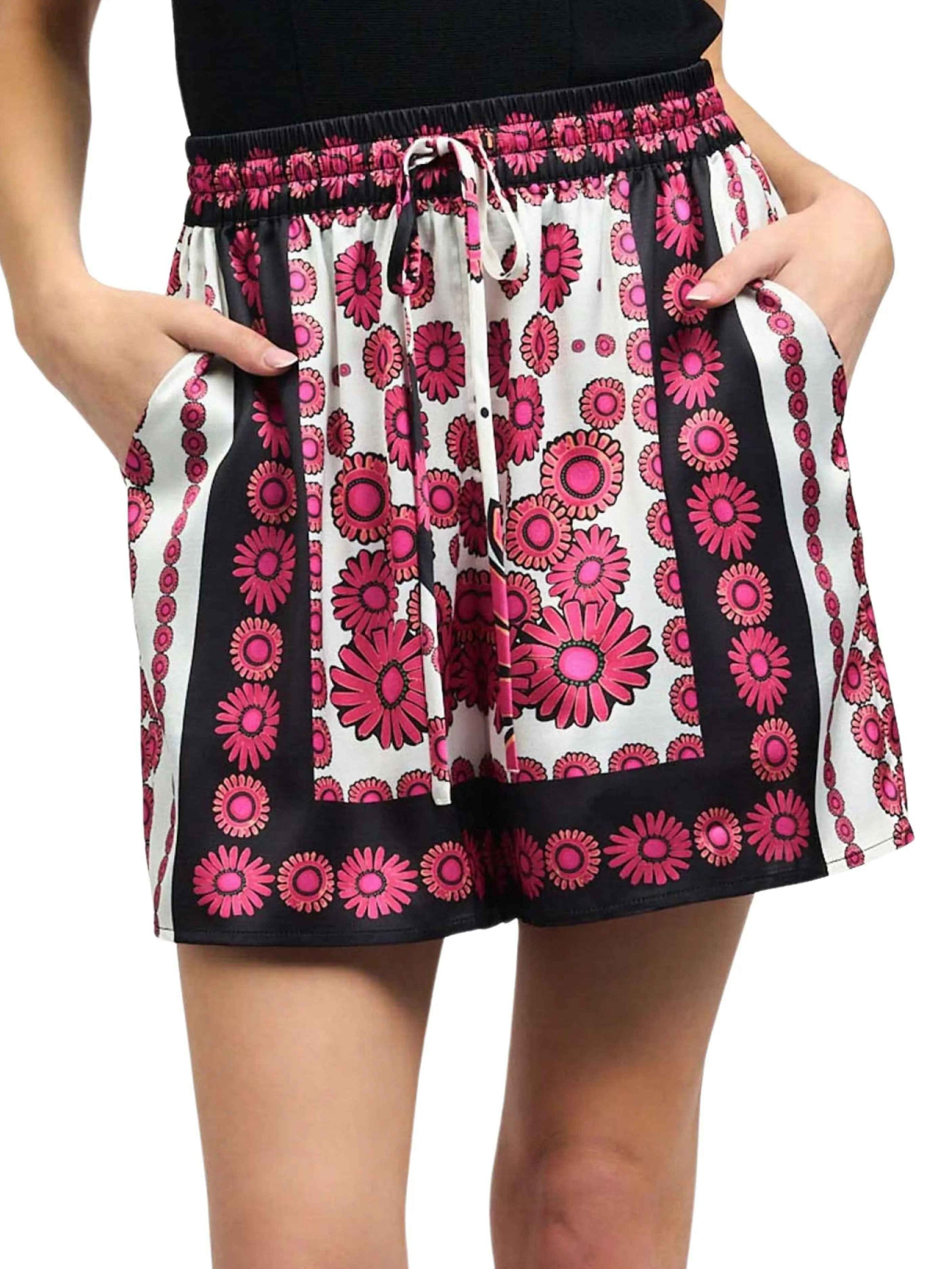 Conjunto de blusa y short satinado - Escorpio Boutique