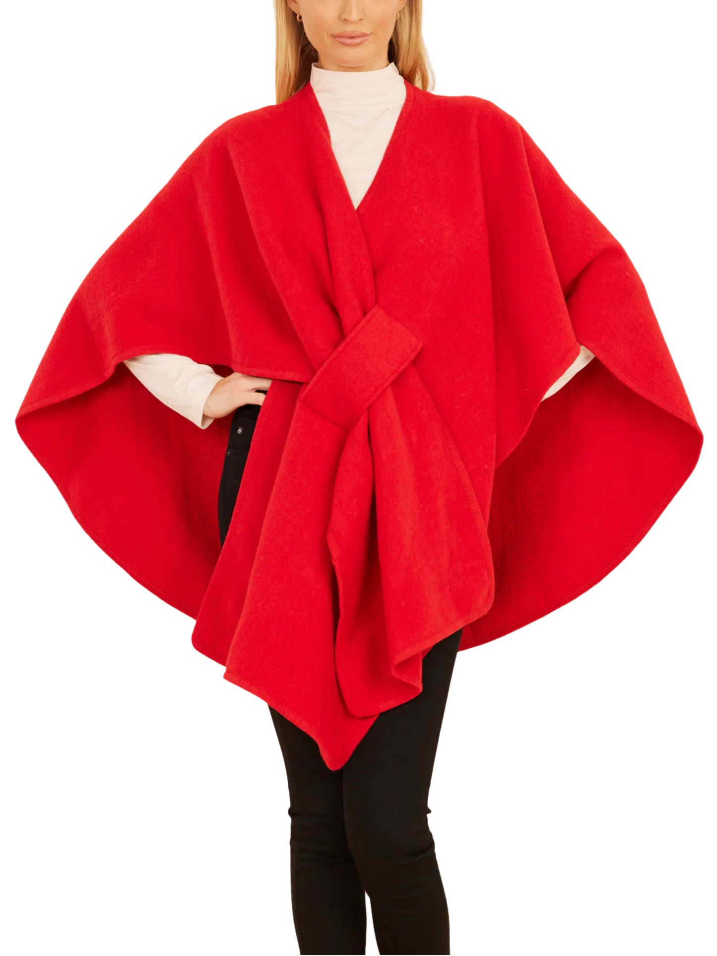 Escorpio Boutique - Poncho con cruce frontal