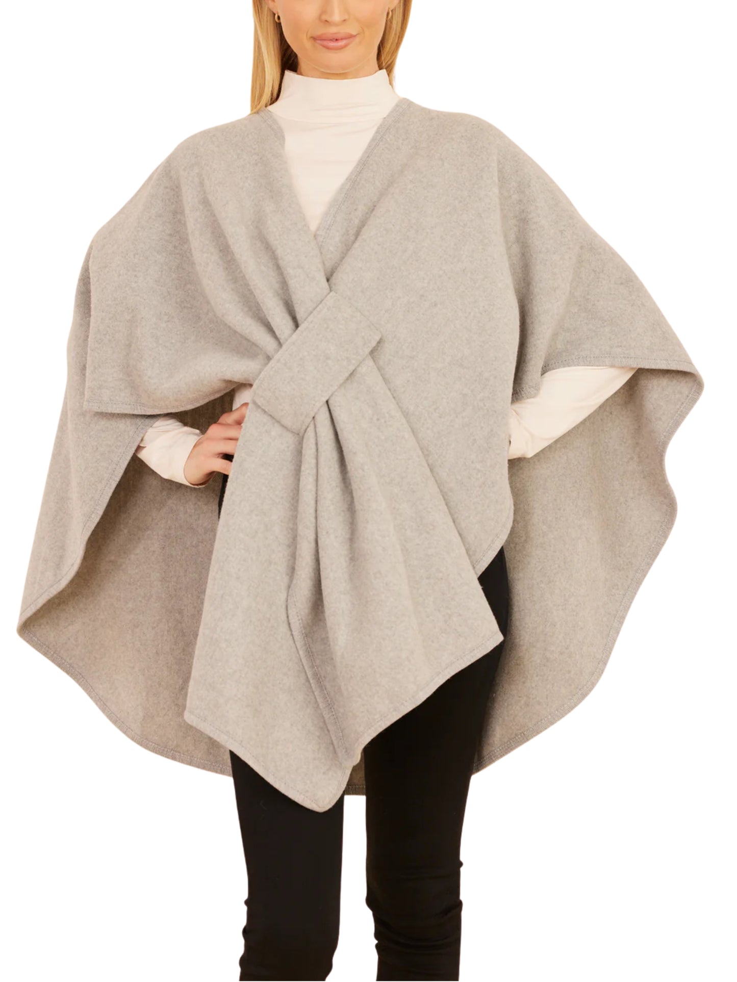 Escorpio Boutique - Poncho con cruce frontal