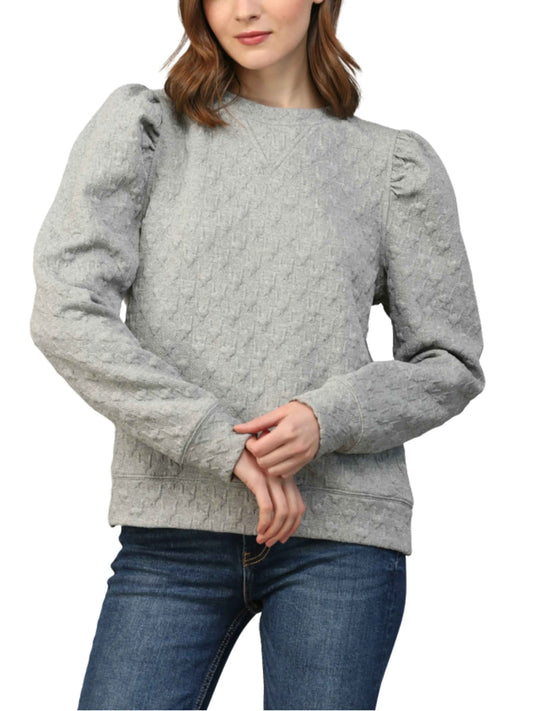 Sudadera bordado pata de gallo - Escorpio Boutique