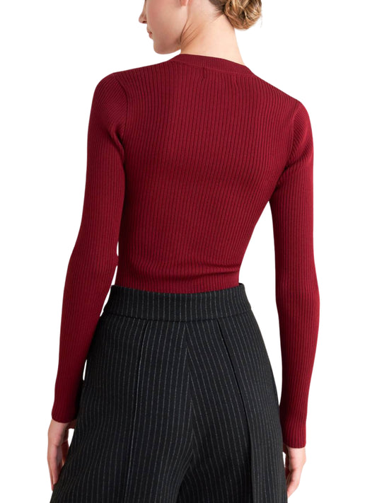 Blusa de punto con botones dorados - Escorpio Boutique