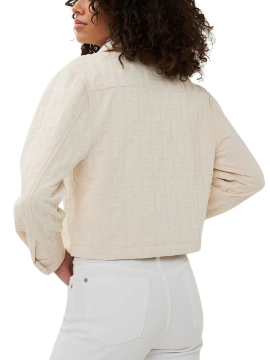 chaqueta en jacquard