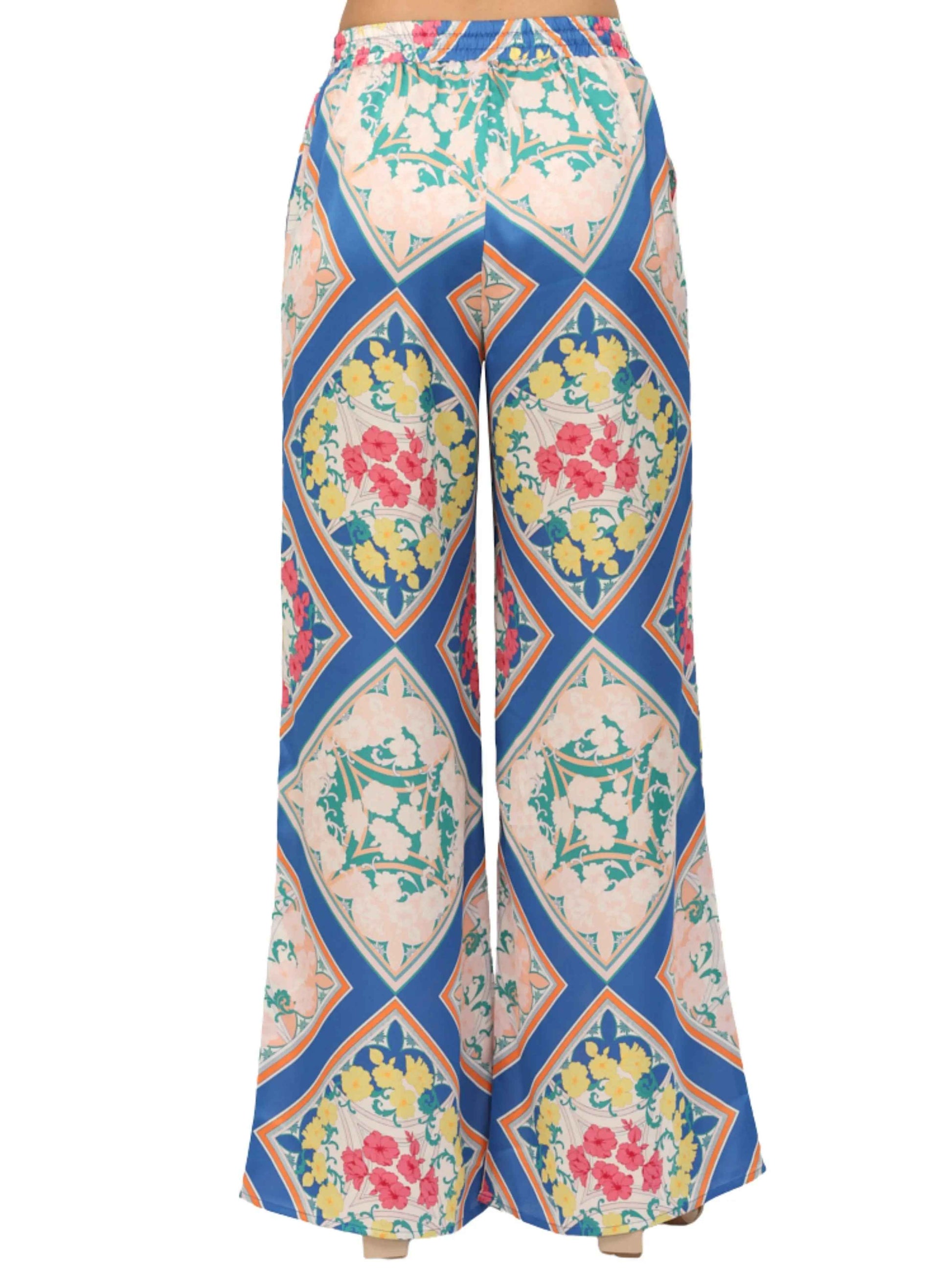 Set de manga corta en satín multicolor - Escorpio Boutique