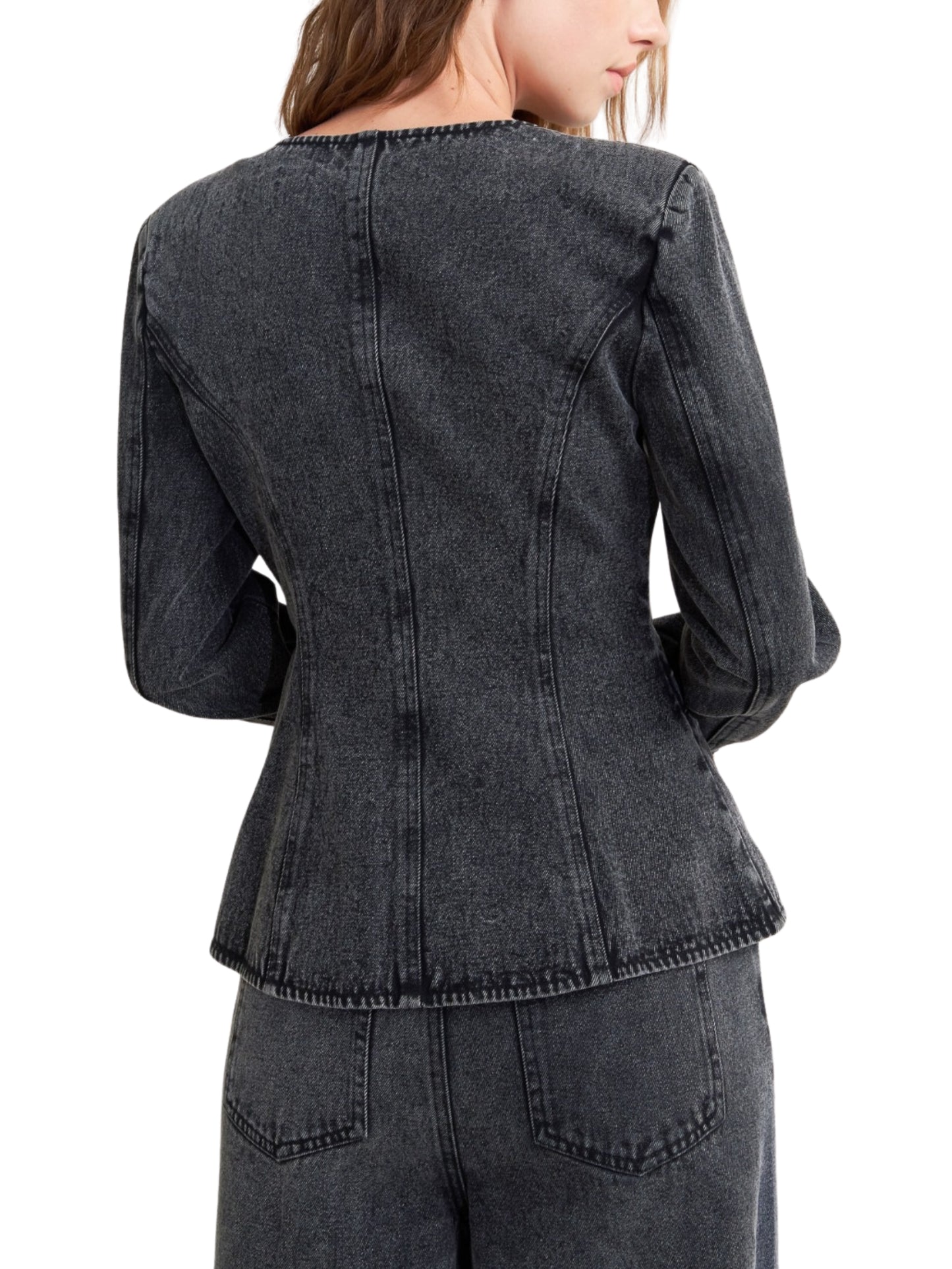 Set de Saco y Pantalón de mezclilla - Escorpio Boutique