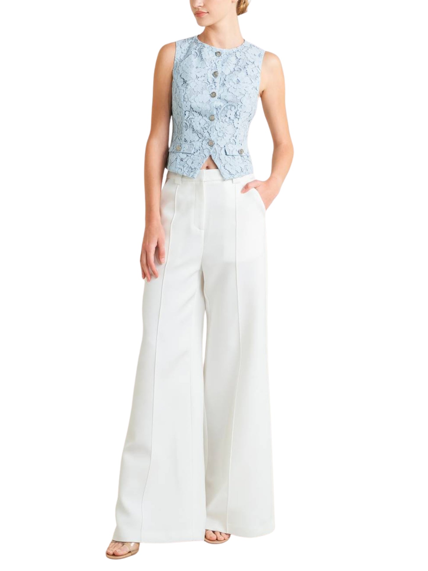 Pantalón de Pierna Ancha - Escorpio Boutique
