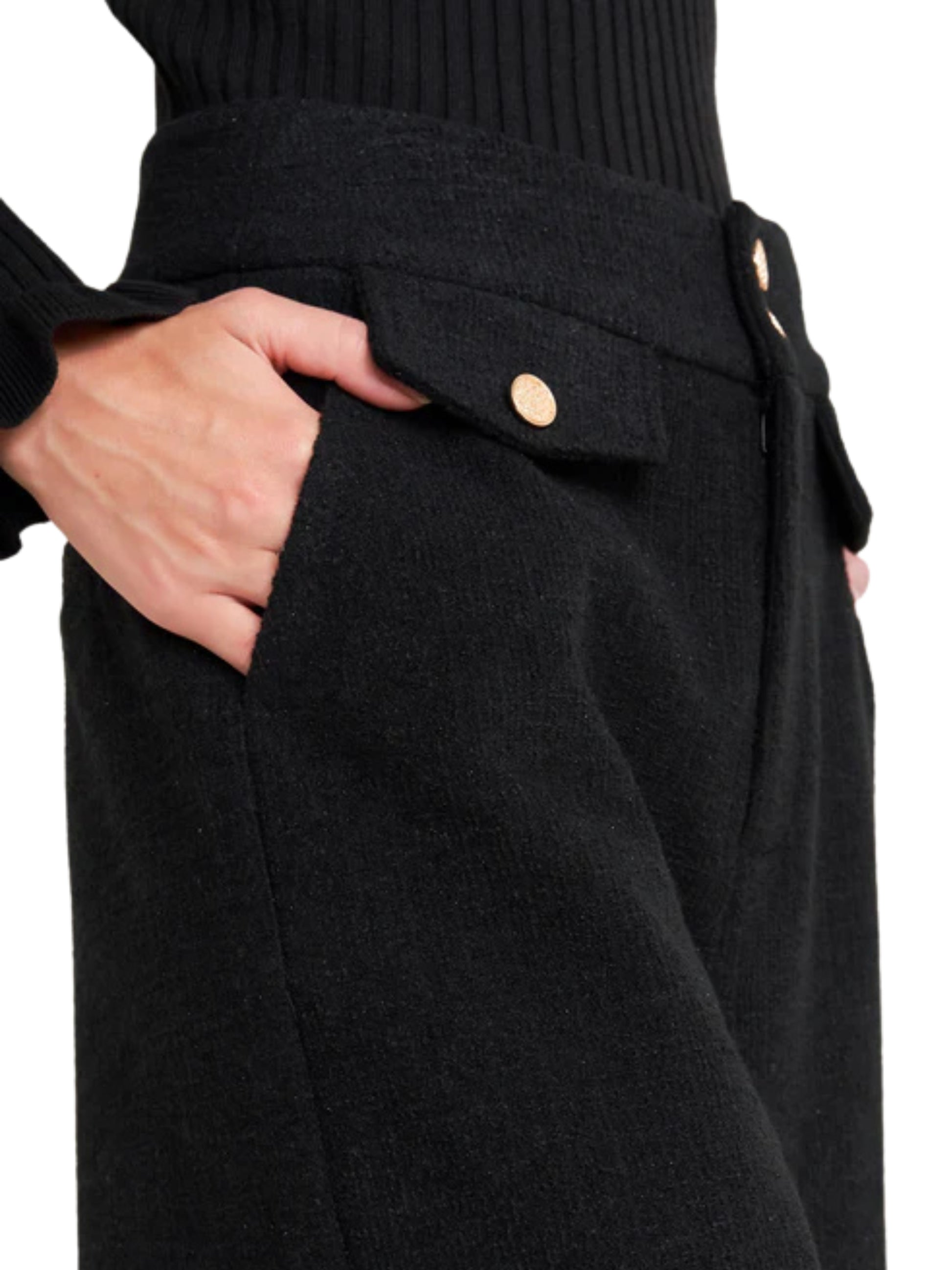 Set de chaleco con pantalon en tweed Escorpio boutique