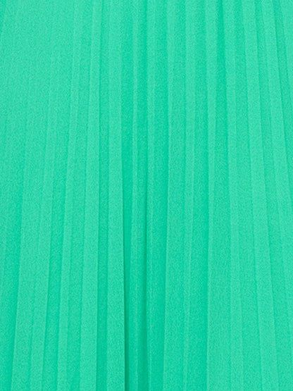 Vestido Largo en Gasa Cuello Halter