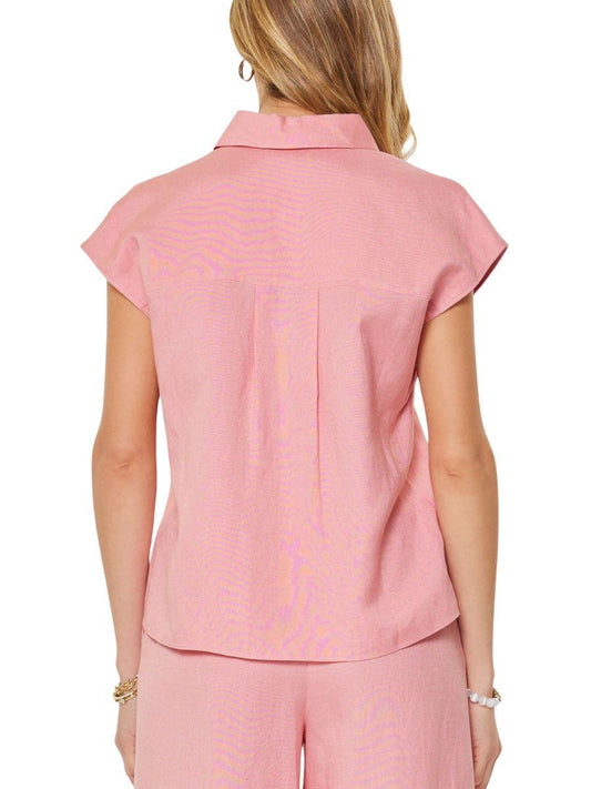 Set Blusa con Pantalón en Lino