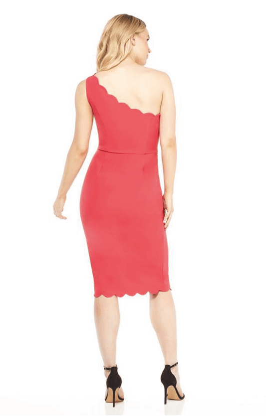 Vestido Corto un Hombro