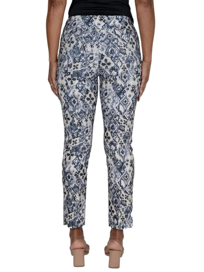 Pantalón recto de control abdominal