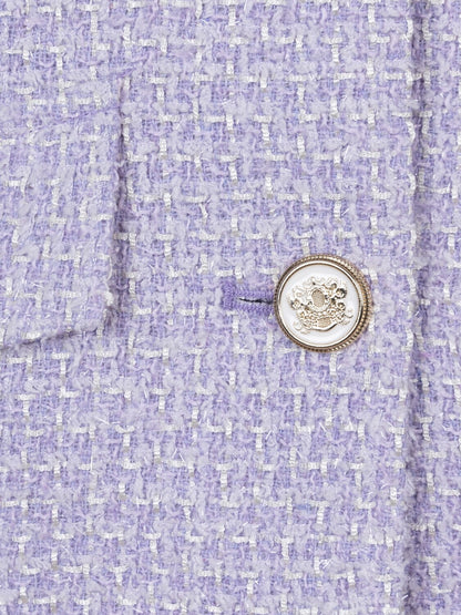 Chaqueta corta de tweed.