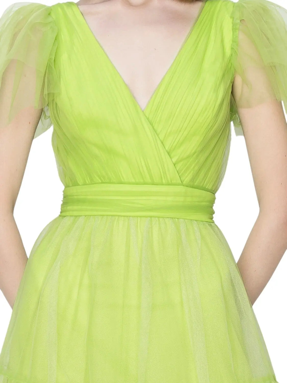 Vestido largo de tul. - Escorpio Boutique