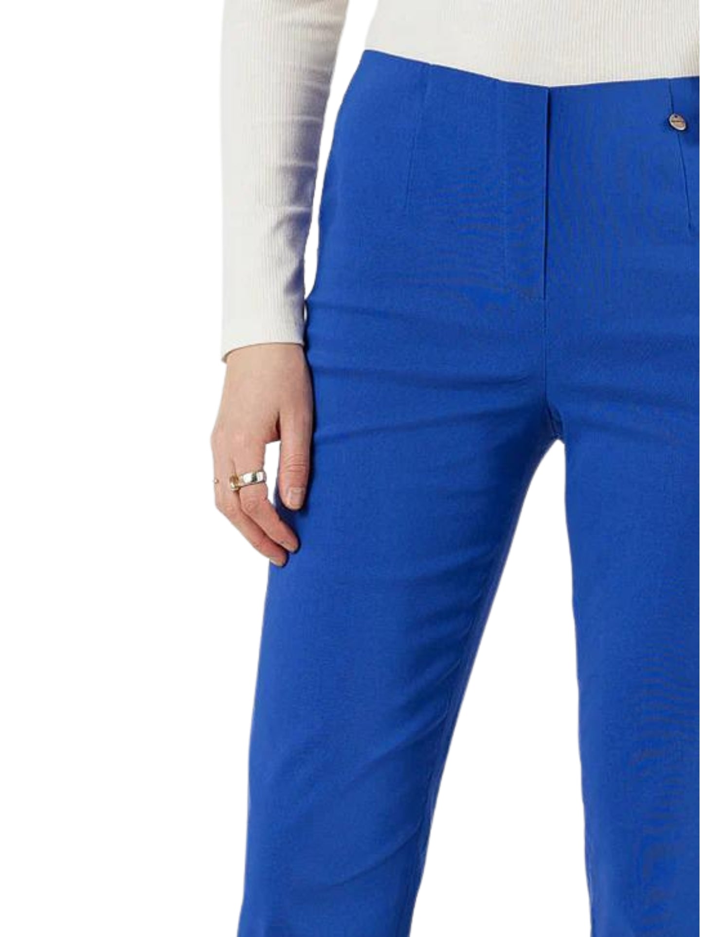Pantalón recto de control abdominal.