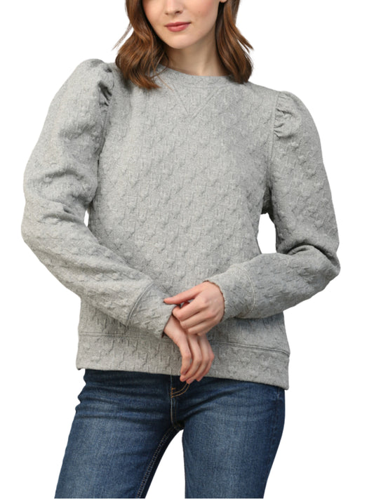 Sudadera bordado pata de gallo