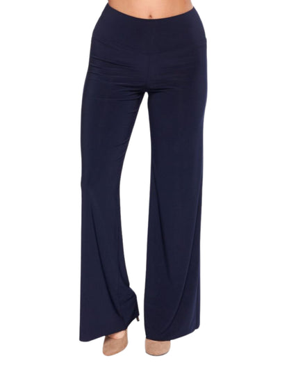 Pantalón en jersey de pierna amplia