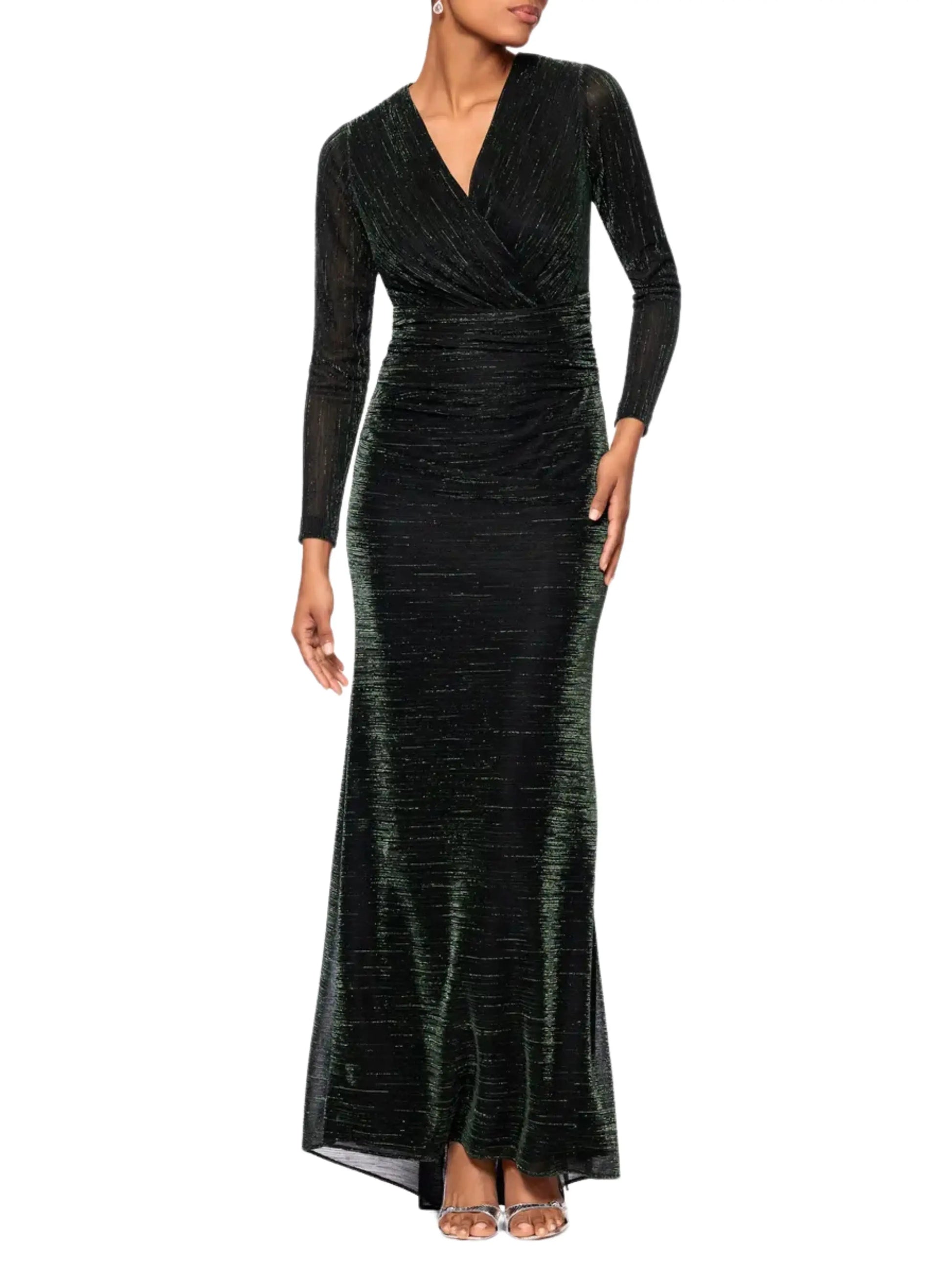 Vestido largo manga larga - Escorpio Boutique