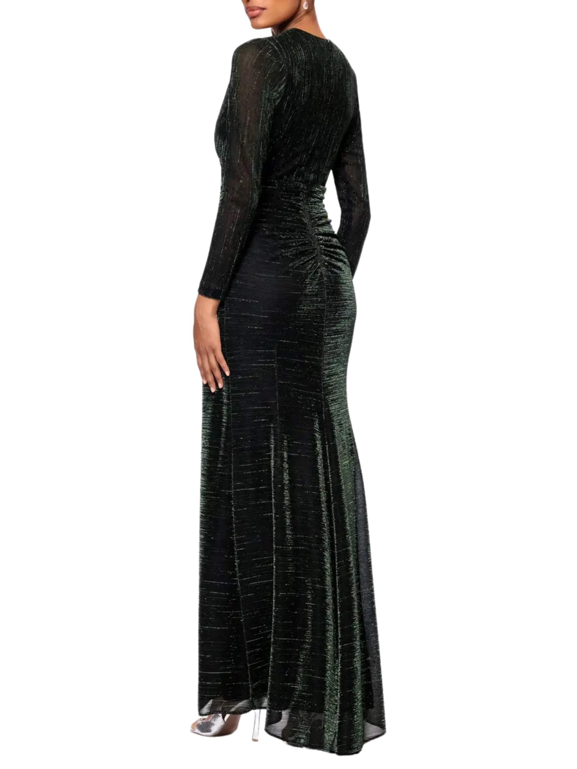 Vestido largo manga larga - Escorpio Boutique