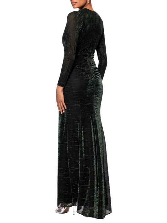 Vestido largo manga larga - Escorpio Boutique