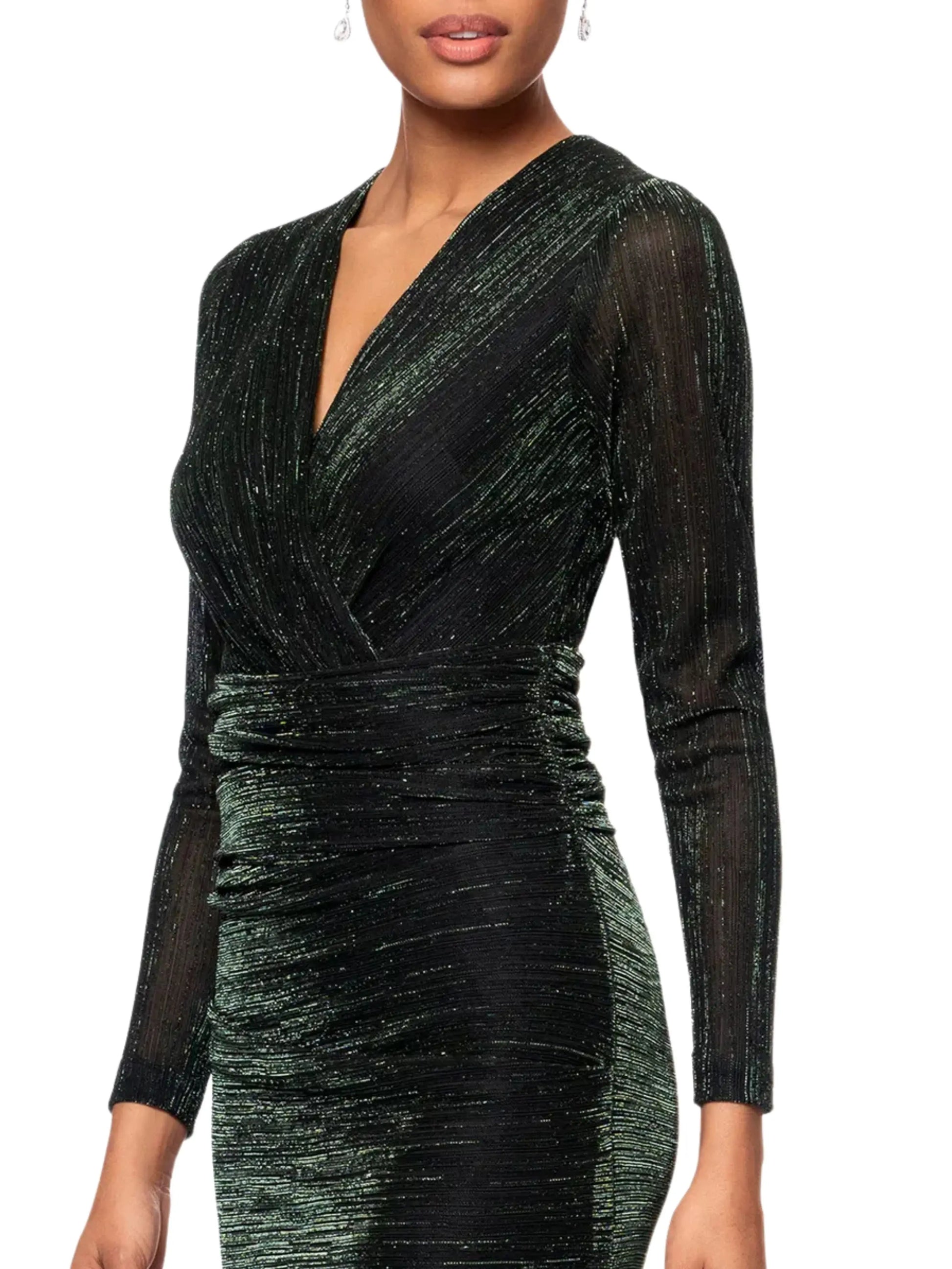 Vestido largo manga larga - Escorpio Boutique