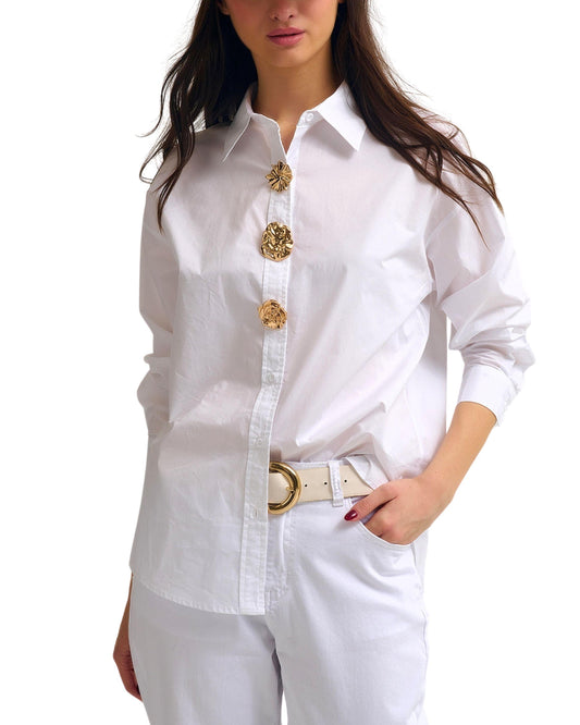 Blusa Algodon Oversize