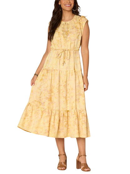 Vestido Midi manga corta