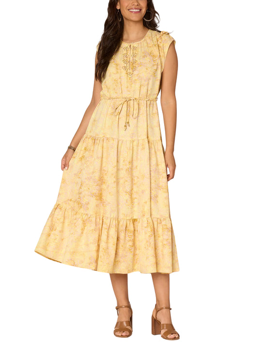 Vestido Midi manga corta