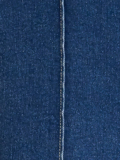 Jeans de piena amplia tipo marinero