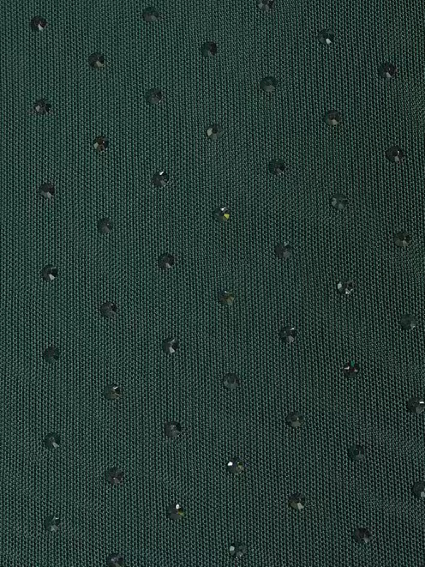 Blusa en Mesh Con Cristales Metálicos