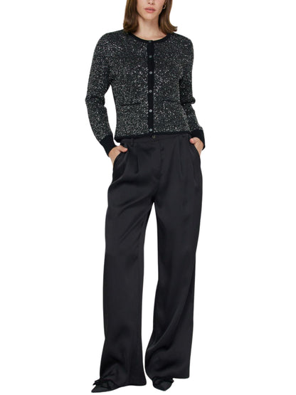 Cardigan Metálico con Lentejuela de Punto. - Escorpio Boutique