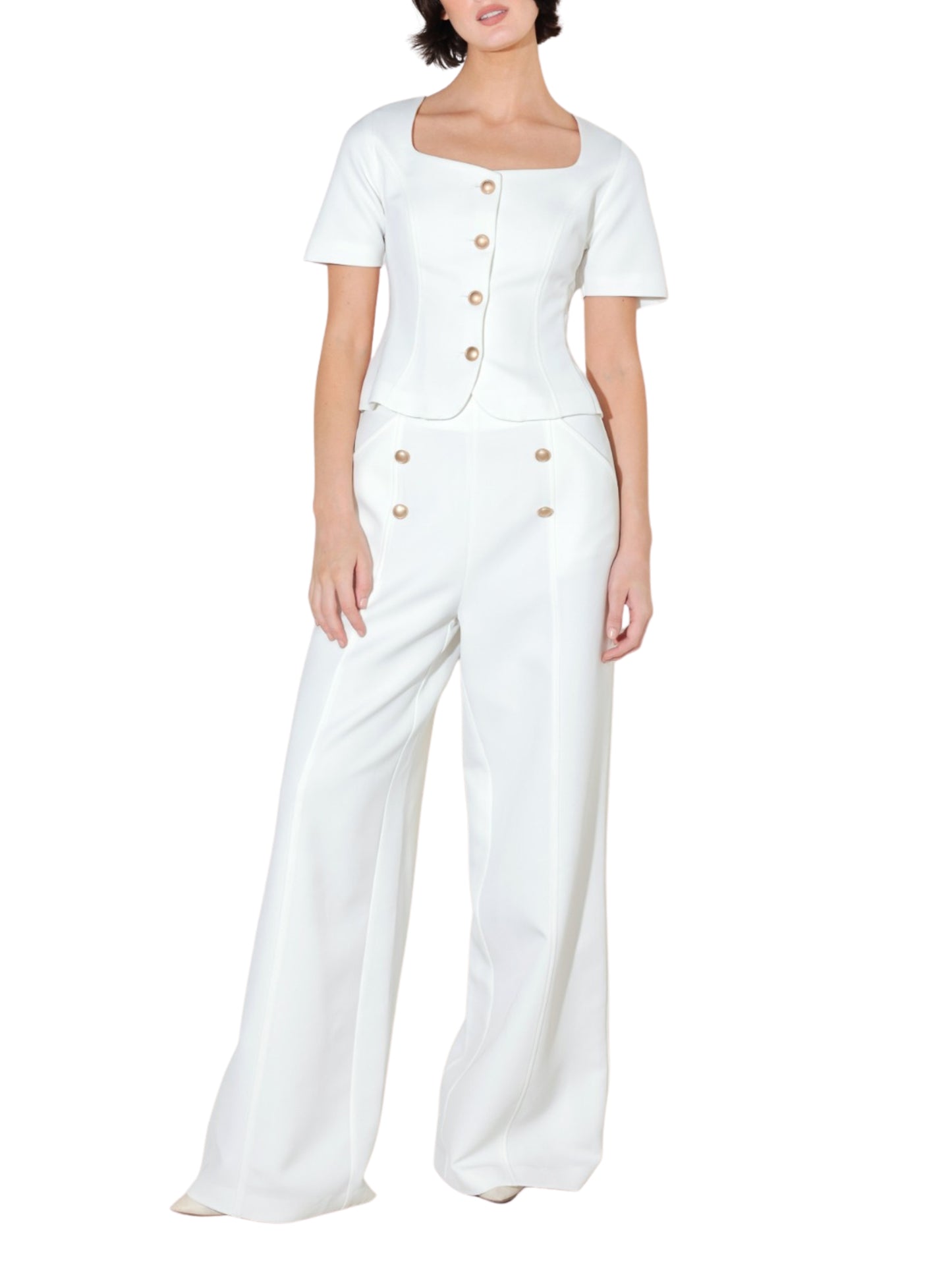 Set Saco Manga Corta con Pantalón - Escorpio Boutique