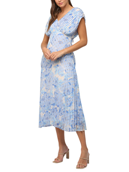Vestido Midi con Lunares Plisado - Escorpio Boutique