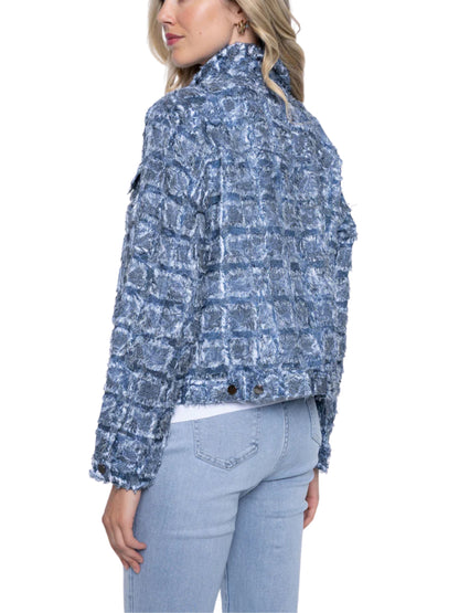 Chaqueta tipo denim